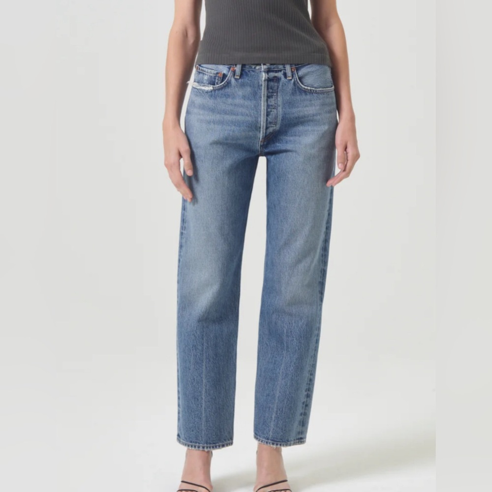 Agolde 90’s Mid Rise Straight In Hooked